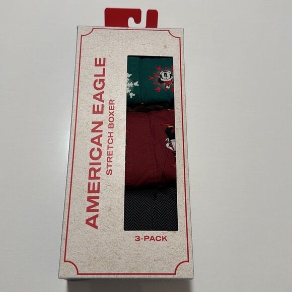 American Eagle Boxers Mens Small 3 Pack Disney - Picture 1 of 2